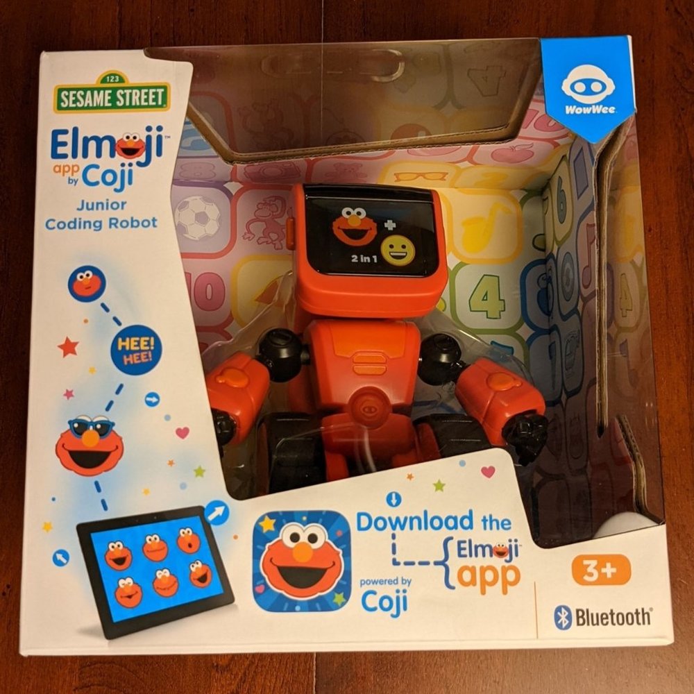 Sesame Street Elmoji by Coji Junior Coding Robot